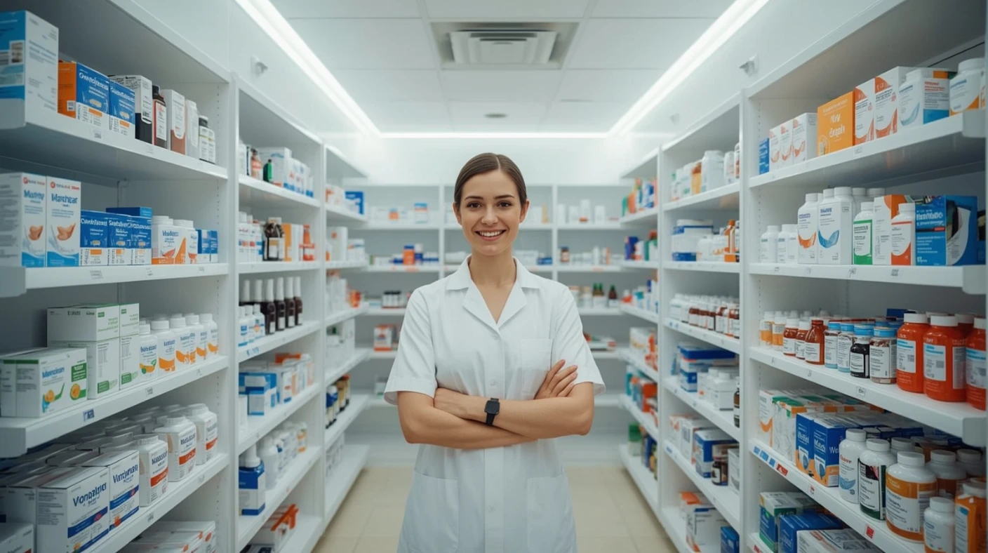 pracownik apteki otwartej w niedziele