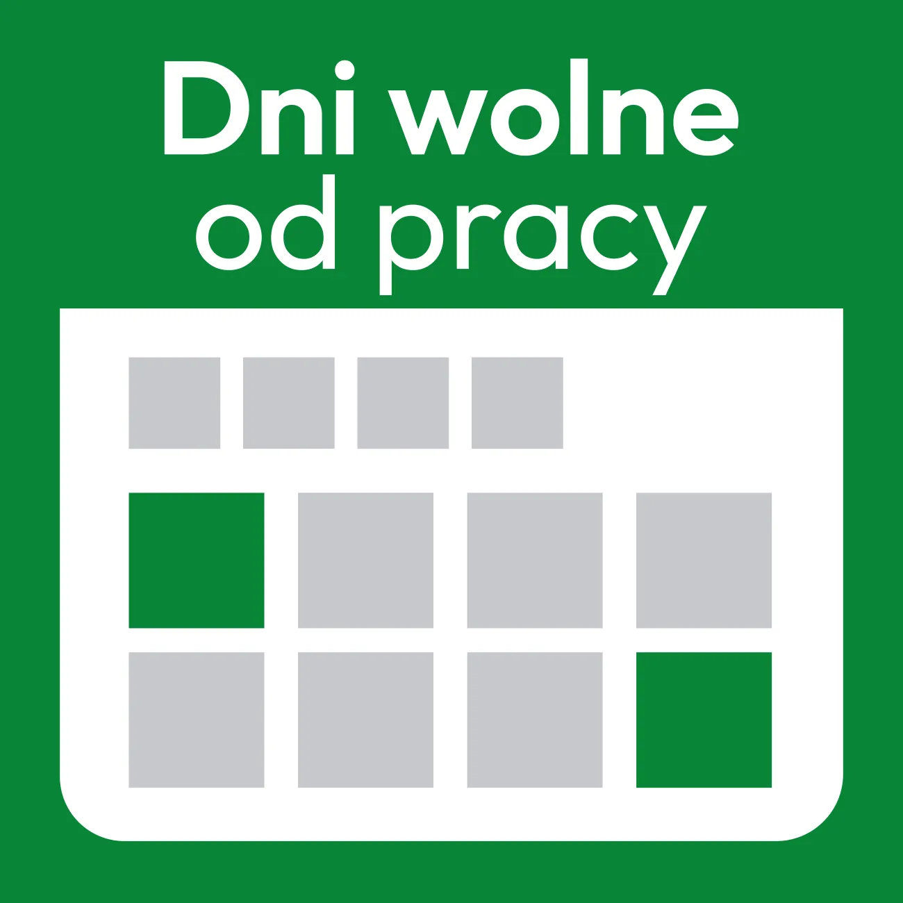Dni wolne od pracy 2025 - kalendarz